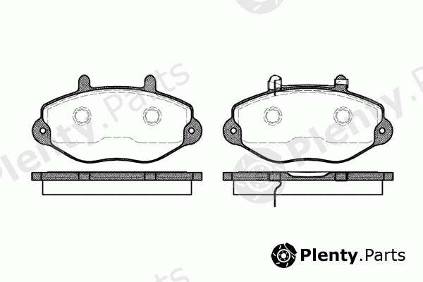  ROADHOUSE part 2392.02 (239202) Brake Pad Set, disc brake