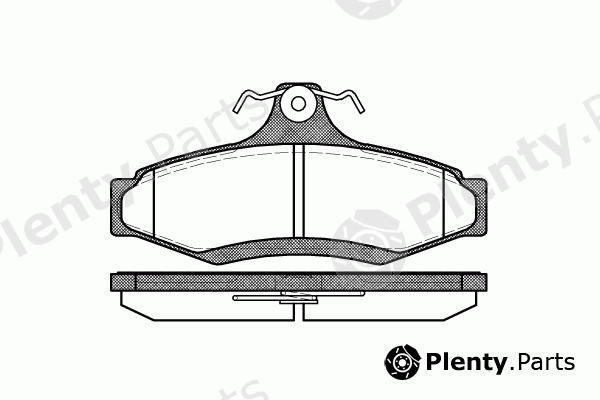  ROADHOUSE part 2646.10 (264610) Brake Pad Set, disc brake