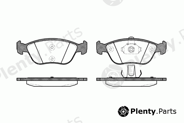  ROADHOUSE part 2722.00 (272200) Brake Pad Set, disc brake