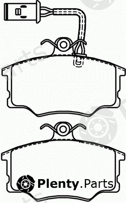  PAGID part T5034 Brake Pad Set, disc brake