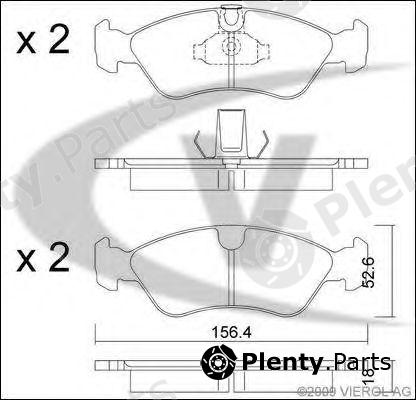  VAICO part V40-0150 (V400150) Brake Pad Set, disc brake