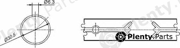  GLYCO part 55-3635SEMI (553635SEMI) Small End Bushes, connecting rod