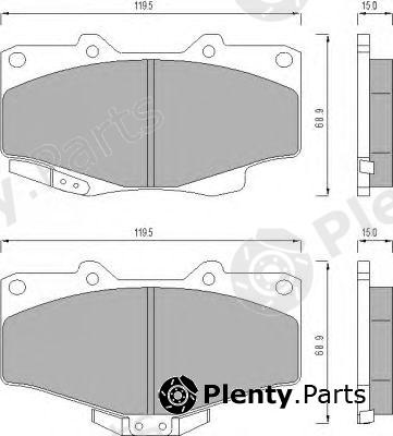  ROULUNDS BRAKING part 464781 Brake Pad Set, disc brake