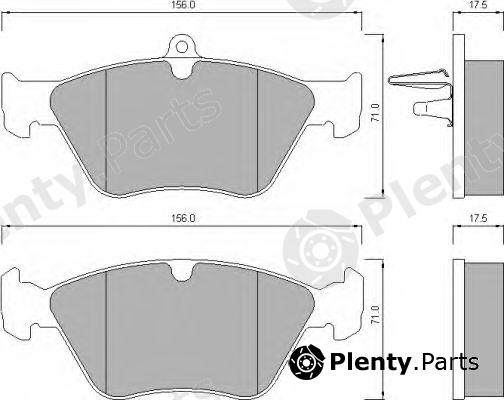  ROULUNDS BRAKING part 625781 Brake Pad Set, disc brake