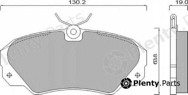  ROULUNDS BRAKING part 628581 Brake Pad Set, disc brake