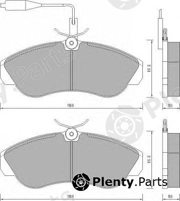  ROULUNDS BRAKING part 629681 Brake Pad Set, disc brake