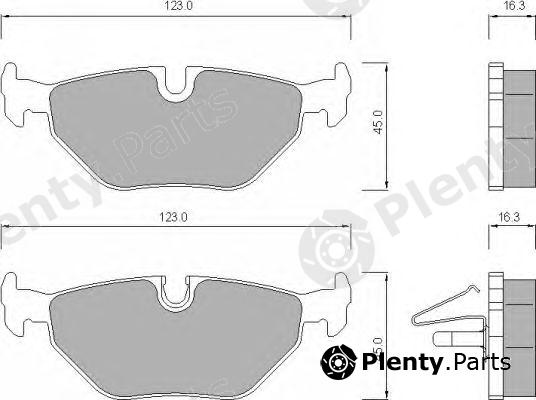  ROULUNDS BRAKING part 672781 Brake Pad Set, disc brake