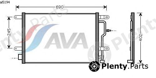  AVA QUALITY COOLING part AI5194 Condenser, air conditioning