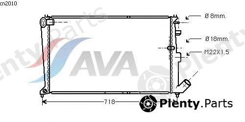  AVA QUALITY COOLING part CN2010 Radiator, engine cooling