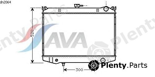  AVA QUALITY COOLING part DN2064 Radiator, engine cooling