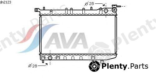  AVA QUALITY COOLING part DN2123 Radiator, engine cooling