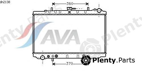 AVA QUALITY COOLING part DN2138 Radiator, engine cooling