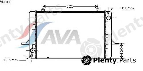  AVA QUALITY COOLING part FD2033 Radiator, engine cooling