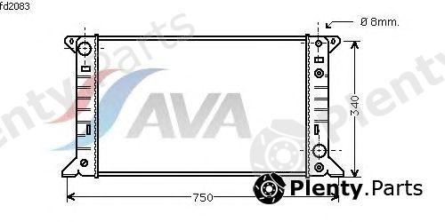  AVA QUALITY COOLING part FD2083 Radiator, engine cooling