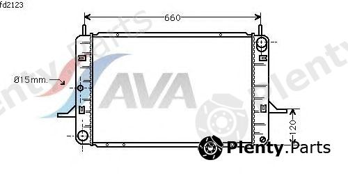  AVA QUALITY COOLING part FD2123 Radiator, engine cooling