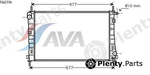  AVA QUALITY COOLING part FDA2336 Radiator, engine cooling