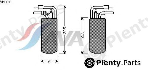  AVA QUALITY COOLING part FDD384 Dryer, air conditioning