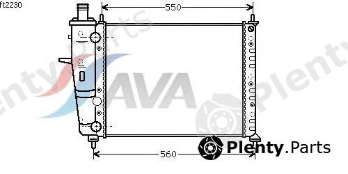  AVA QUALITY COOLING part FT2230 Radiator, engine cooling