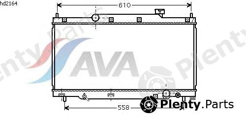  AVA QUALITY COOLING part HD2164 Radiator, engine cooling
