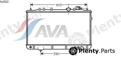  AVA QUALITY COOLING part HY2022 Radiator, engine cooling