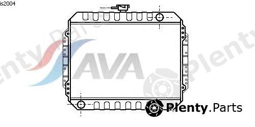  AVA QUALITY COOLING part IS2004 Radiator, engine cooling