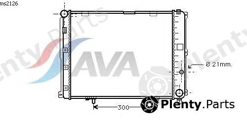  AVA QUALITY COOLING part MS2126 Radiator, engine cooling