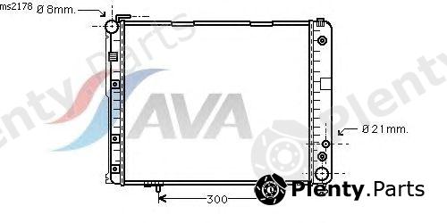  AVA QUALITY COOLING part MS2178 Radiator, engine cooling
