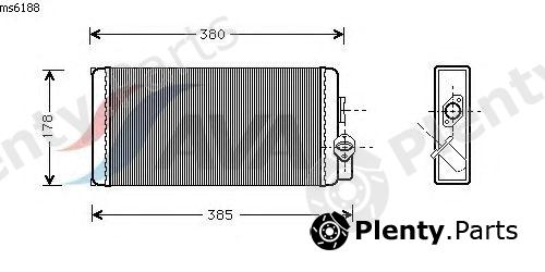  AVA QUALITY COOLING part MS6188 Heat Exchanger, interior heating