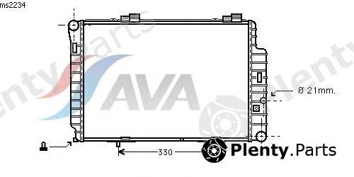  AVA QUALITY COOLING part MSA2234 Radiator, engine cooling