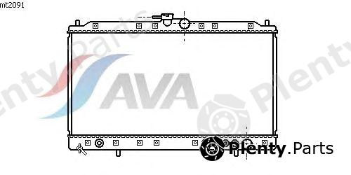  AVA QUALITY COOLING part MT2091 Radiator, engine cooling