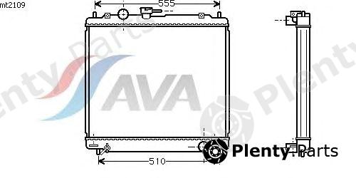  AVA QUALITY COOLING part MT2109 Radiator, engine cooling