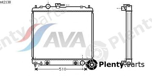  AVA QUALITY COOLING part MT2138 Radiator, engine cooling