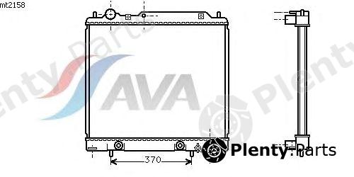  AVA QUALITY COOLING part MT2158 Radiator, engine cooling