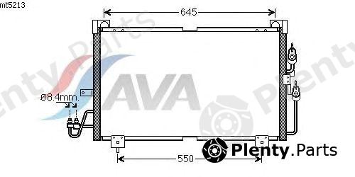  AVA QUALITY COOLING part MT5213 Condenser, air conditioning