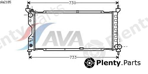  AVA QUALITY COOLING part OLA2185 Radiator, engine cooling