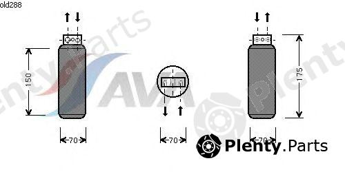  AVA QUALITY COOLING part OLD288 Dryer, air conditioning
