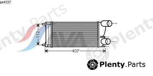  AVA QUALITY COOLING part PE4337 Intercooler, charger