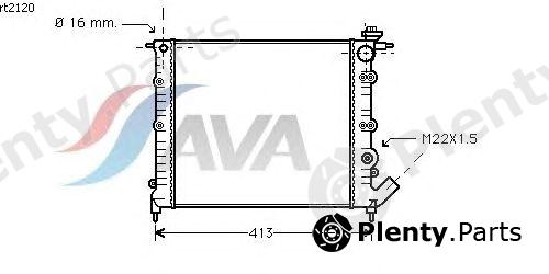  AVA QUALITY COOLING part RT2120 Radiator, engine cooling