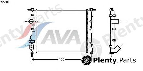  AVA QUALITY COOLING part RT2218 Radiator, engine cooling