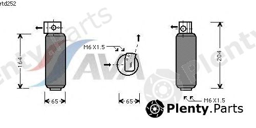  AVA QUALITY COOLING part RTD252 Dryer, air conditioning