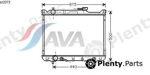  AVA QUALITY COOLING part SZ2073 Radiator, engine cooling