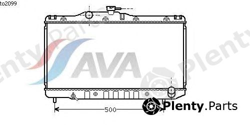  AVA QUALITY COOLING part TO2099 Radiator, engine cooling