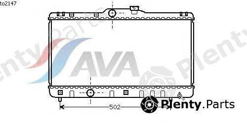  AVA QUALITY COOLING part TO2147 Radiator, engine cooling