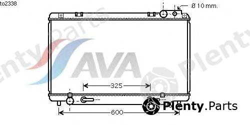  AVA QUALITY COOLING part TO2338 Radiator, engine cooling