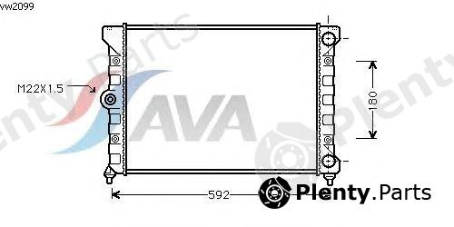  AVA QUALITY COOLING part VW2099 Radiator, engine cooling