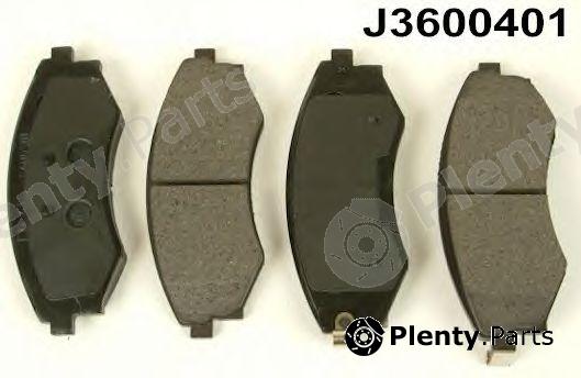  NIPPARTS part J3600401 Brake Pad Set, disc brake