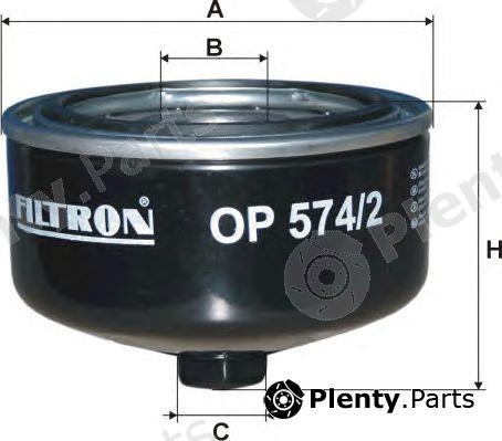  FILTRON part OP574 Oil Filter