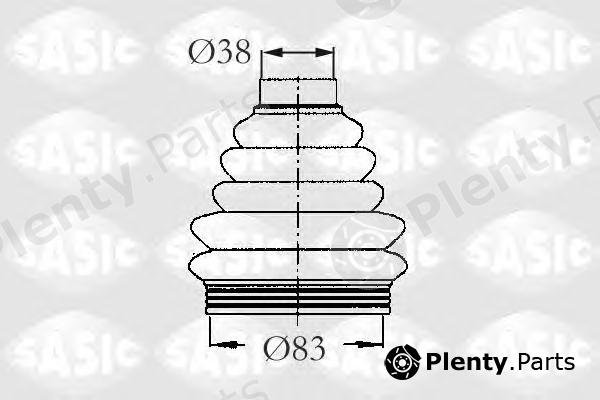  SASIC part 2933033 Bellow Set, drive shaft