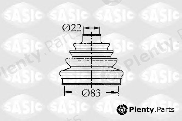  SASIC part 4003437 Bellow Set, drive shaft