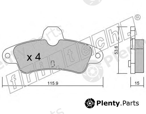  fri.tech. part 145.0 (1450) Brake Pad Set, disc brake